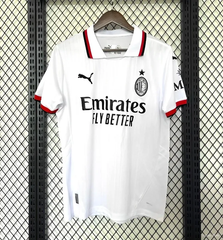 Camiseta AC Milan 2024/25 VISITANTE MANGA CORTA VERSION FAN